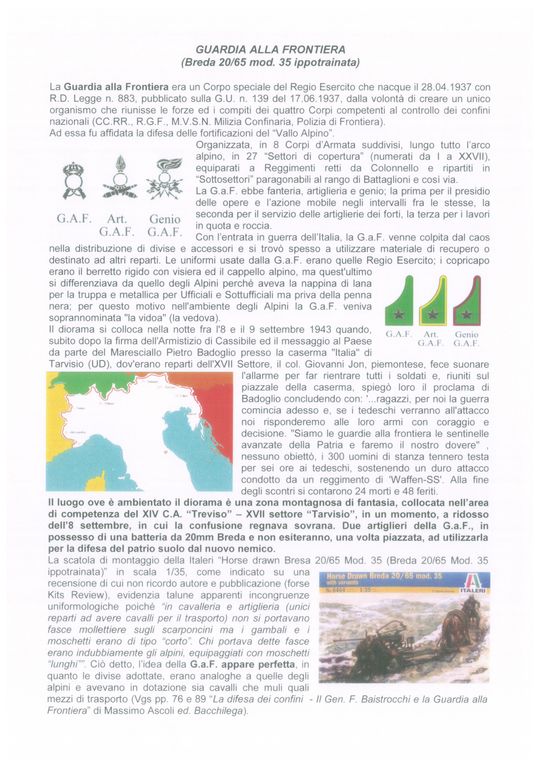 000 G.a.F. ricerca notizie