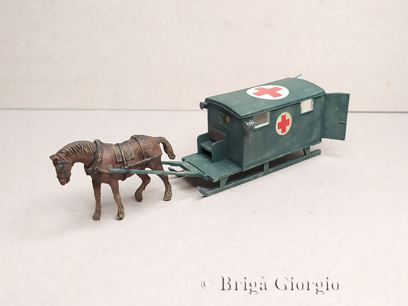 Slitta ambulanza completata (3)
