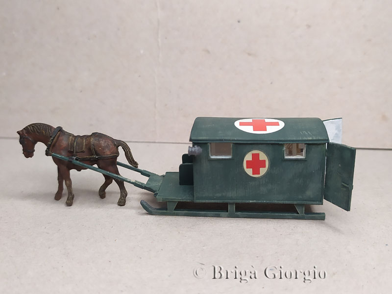 Slitta ambulanza completata (4)