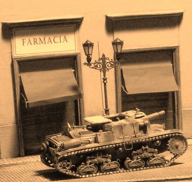Semovente 75/18 su scafo m42 1/72