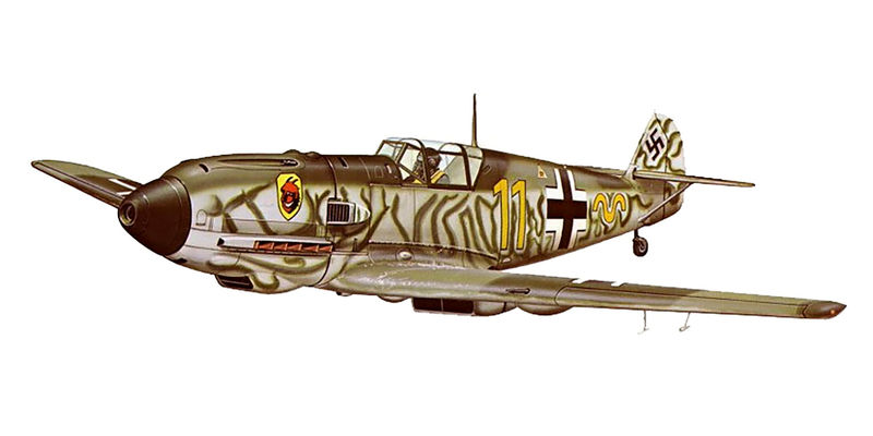 Messerschmitt-Bf-109E3-9.JG54-Yellow-11-unknown-pilot-Wierre-au-Bois-France-Oct-1940-0C
