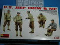 Miniart 35047 U.S. Jeep crew & M.P.