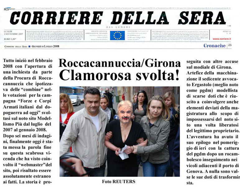 Mariuccia sul Corriere della Sera