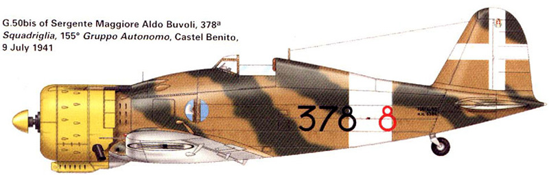 FIAT G.50 bis "Freccia"