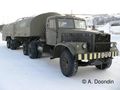 Z-22 fuel servicing truch on KrAZ-258 chassis