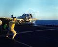 A-1H_on_cat_USS_Midway_CVA-41_1965