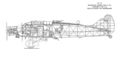 Aeroplano Caproni tipo CA 133 Bombardamento