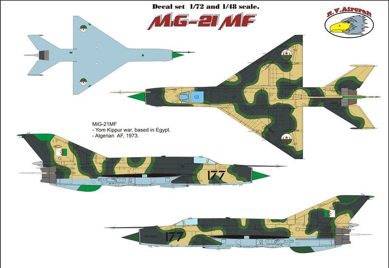 MiG-21MF. Algeria