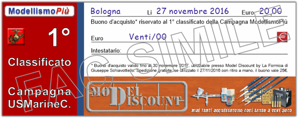 Buono Vincitore USMC 2016
