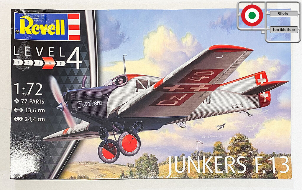 BoxArt - Junkers F 13 - Revell 1:72