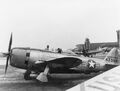 P-47D, 44-33801, 86th FG, yellow cowl, Menard Collection