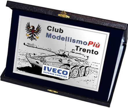Targa commemorativa donata a IVECO DV