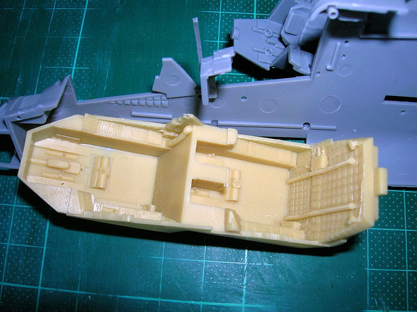 cockpit aires con fusoliera