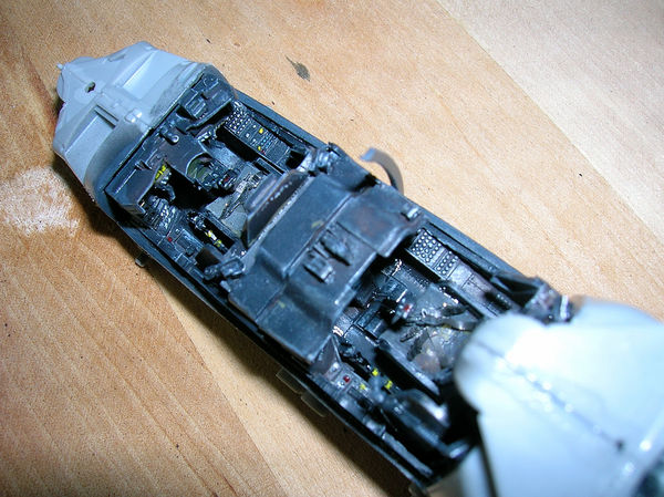 cockpit in fusoliera