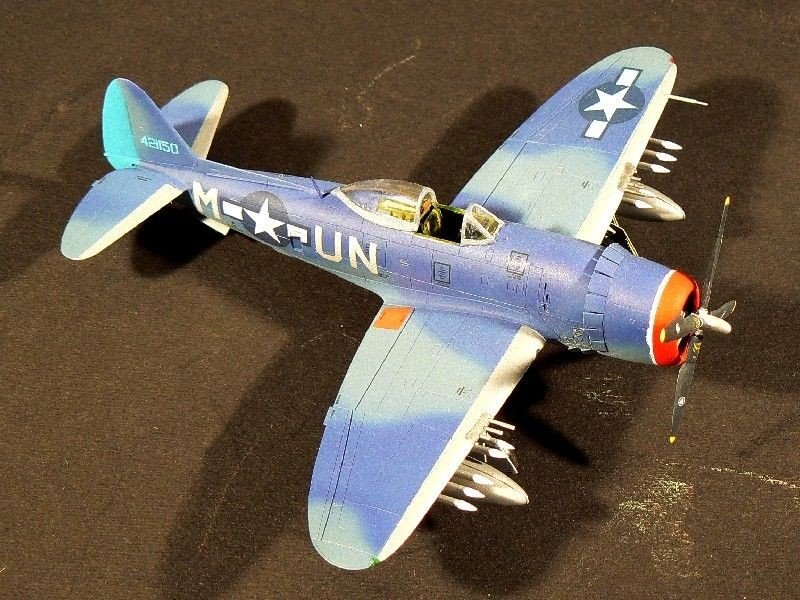 Republic P 47 M scala 1-72 di Bottoni Marco del I.P.M.S. Milano.JPG