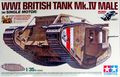 British WWI Tank Mk.IV Male - Tamiya 1/35