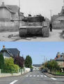 -Villers Bocage-13 giugno 1944 - la stessa foto 73 anni dopo