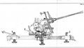 Cannone Bofors da 40/56 mod. III (1949)