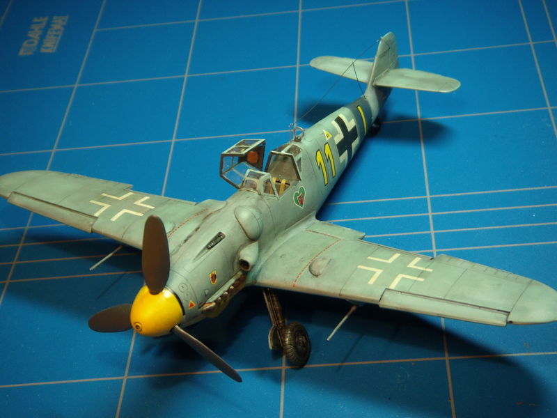 Bf109  colorazione finita 14-9-2008 001