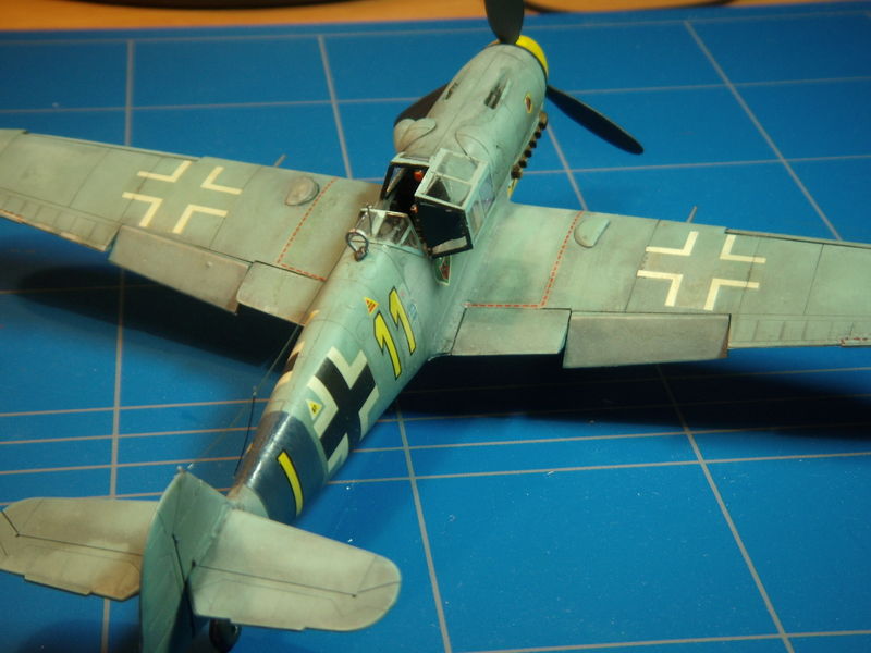 Bf109  colorazione finita 14-9-2008 005