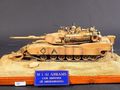 M1A1 Abrams con sminatore scala 1-35 di Medici Edoardo Milano Porta Ticinese.JPG