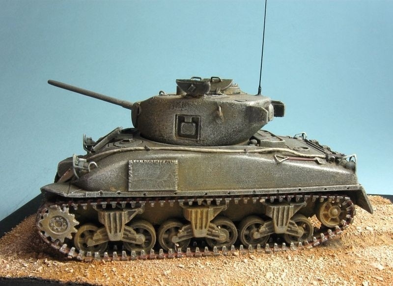 M4A1 76 mm Sherman IIA, 132 Rgt carri Ariete, Italia 1956 01