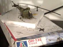 OH-13S SIOUX ITALERI 1/48